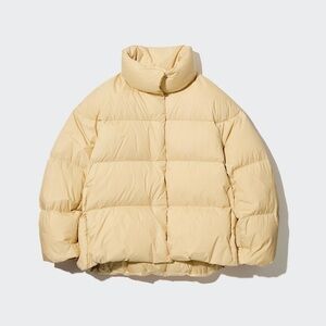 Uniqlo Powder Soft Down Jacket yellow size XS